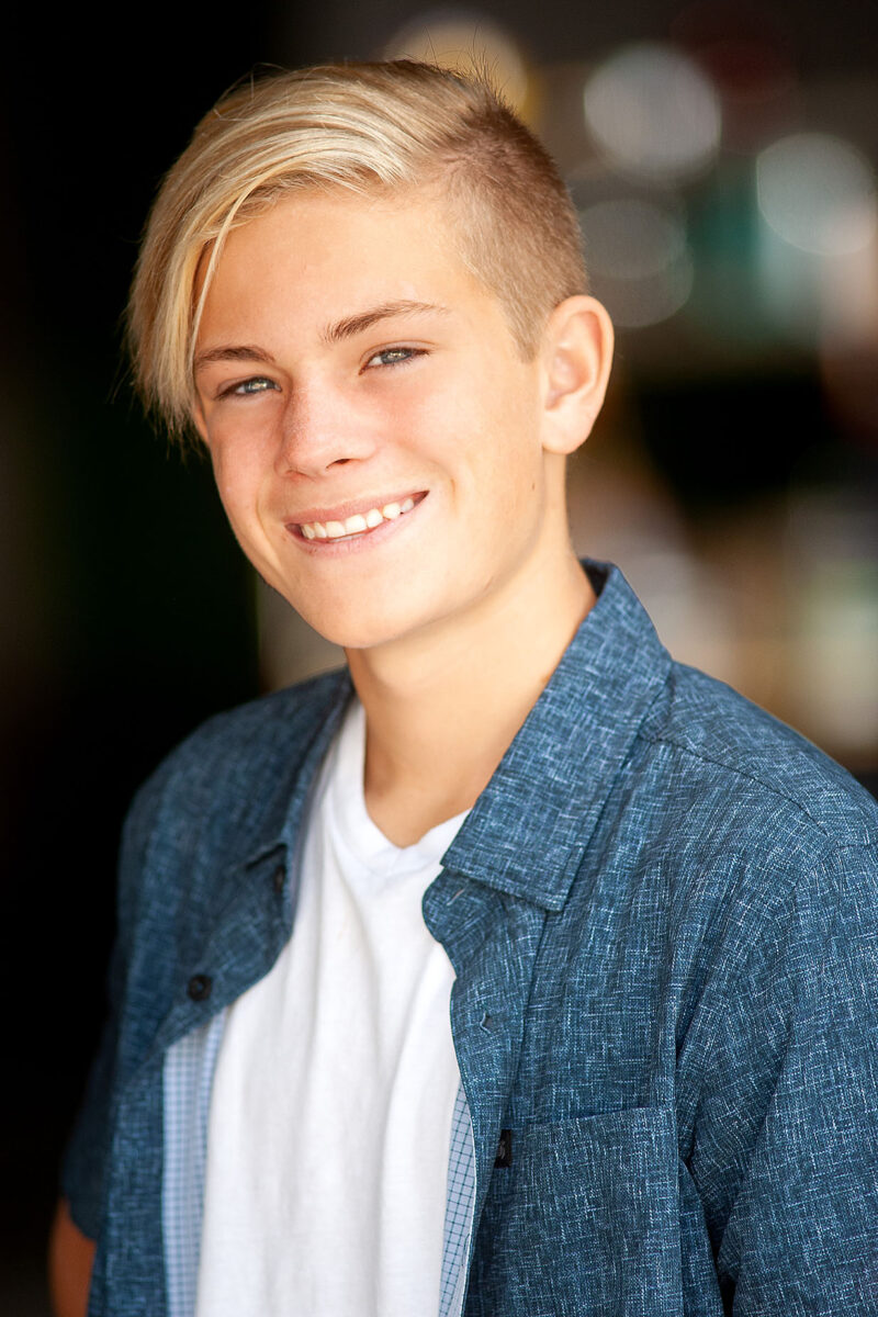 kids headshots near me photo of. a blonde caucasian teen