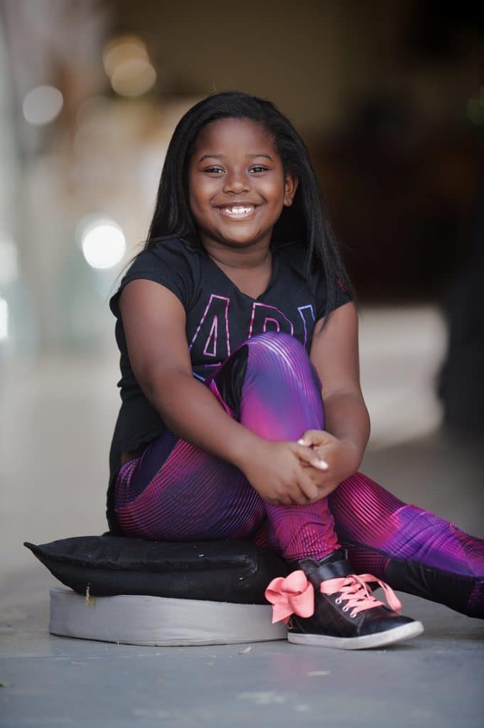 kids headshots of cute african american child