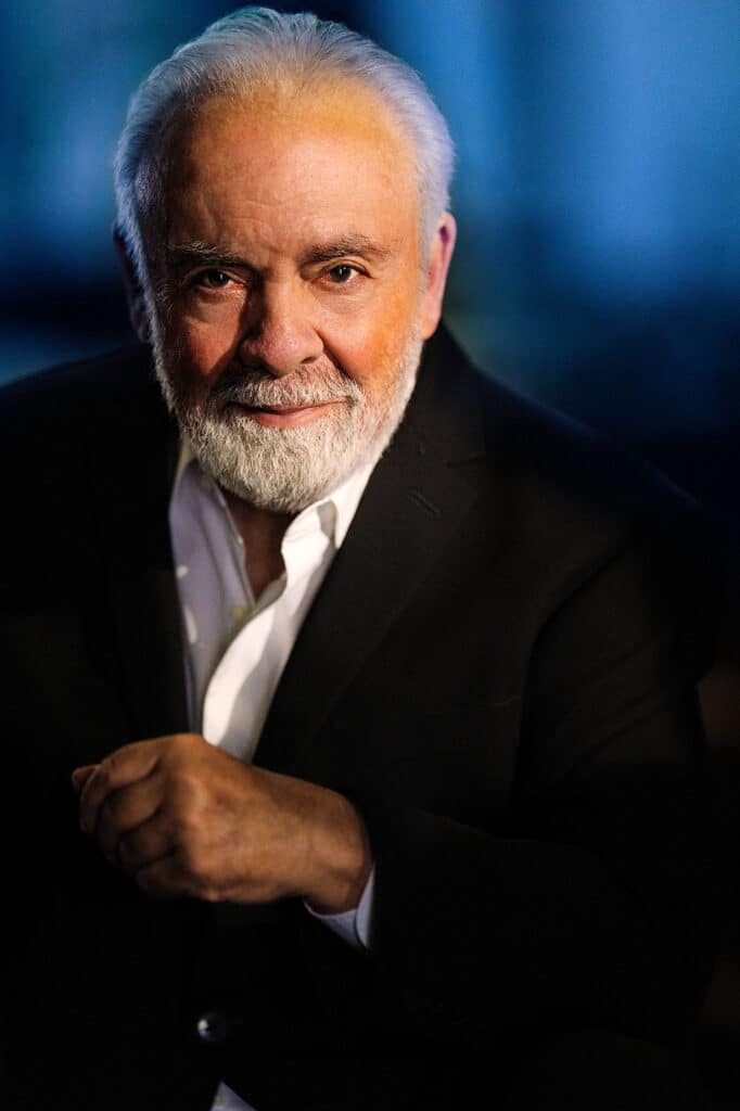 theatrical portrait 80-something caucasian actor